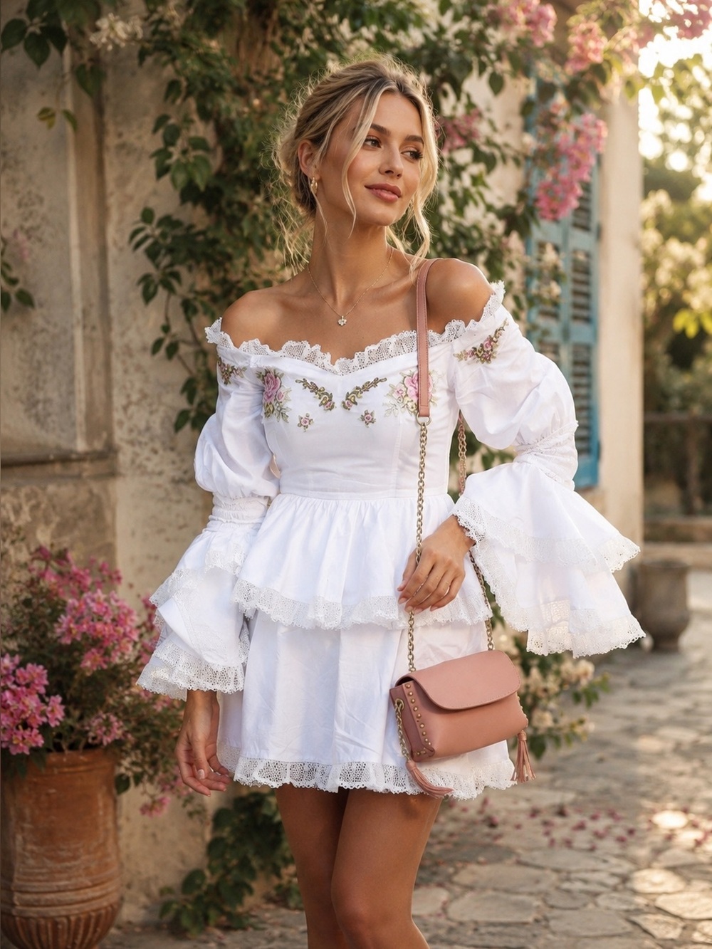 Alice McCall Ivory Floral Dress